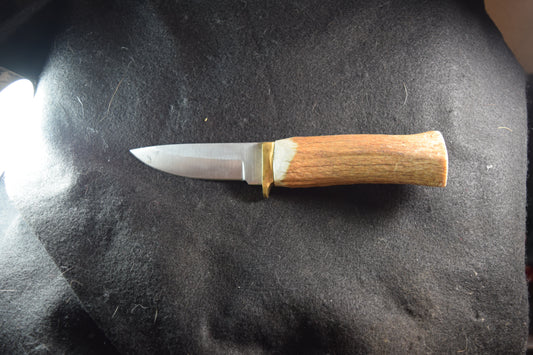 Antler handle knife