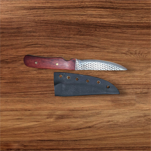 Fixed blade knife with kydex sheath